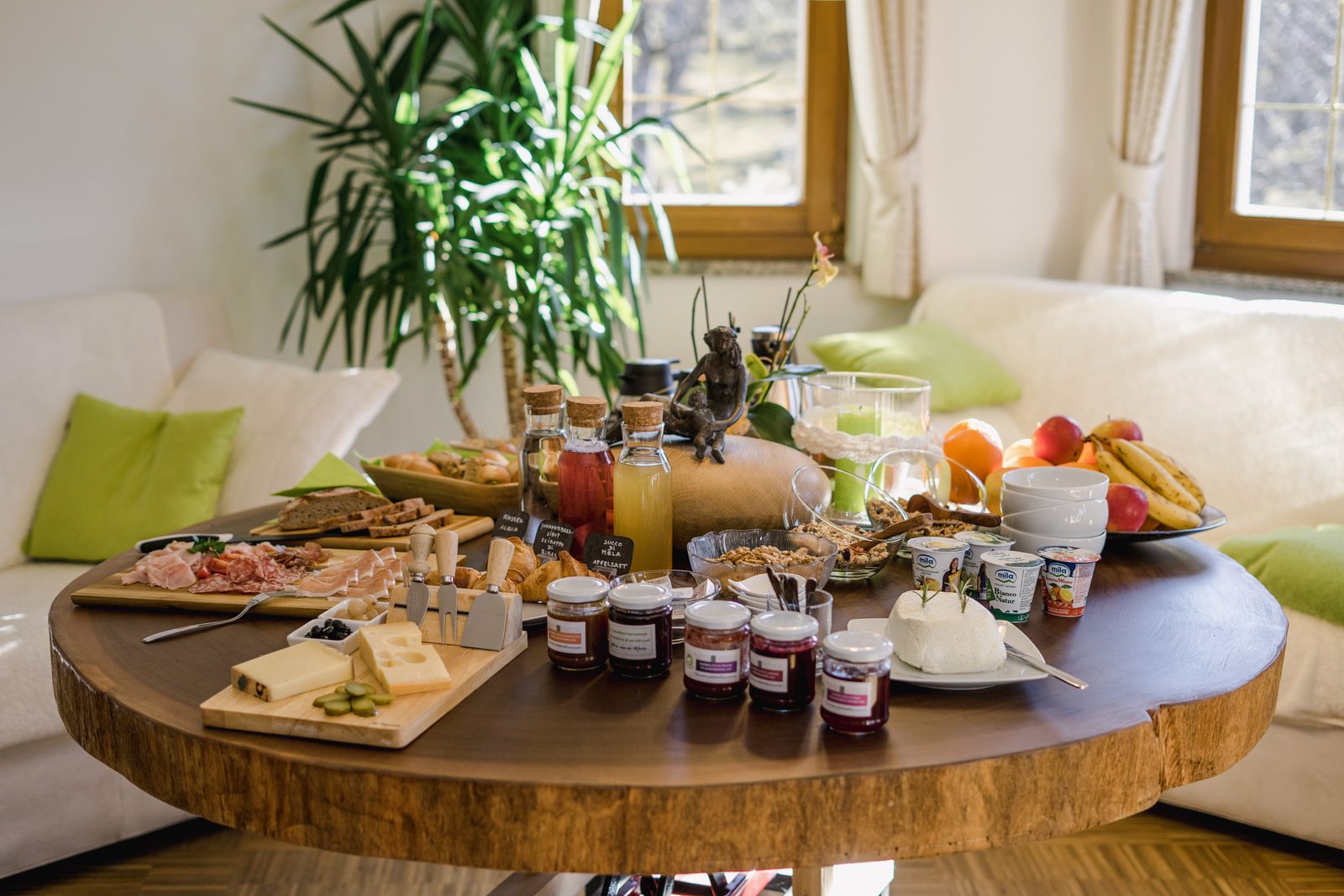 Frühstücksbuffet im Bonichhof